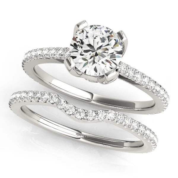 ENGAGEMENT RINGS SINGLE ROW PRONG - Image 3