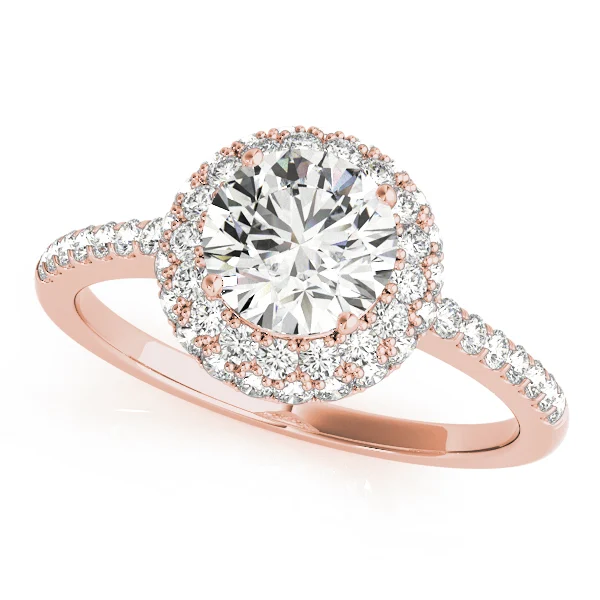 ENGAGEMENT RINGS HALO ROUND - Image 7