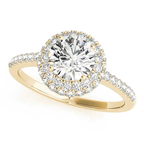 ENGAGEMENT RINGS HALO ROUND - Image 4