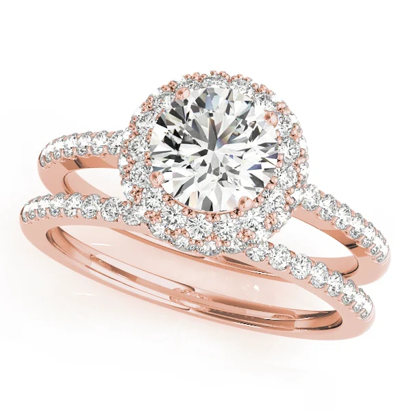 ENGAGEMENT RINGS HALO ROUND - Image 9