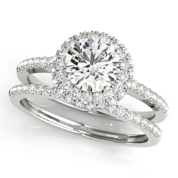 ENGAGEMENT RINGS HALO ROUND - Image 3
