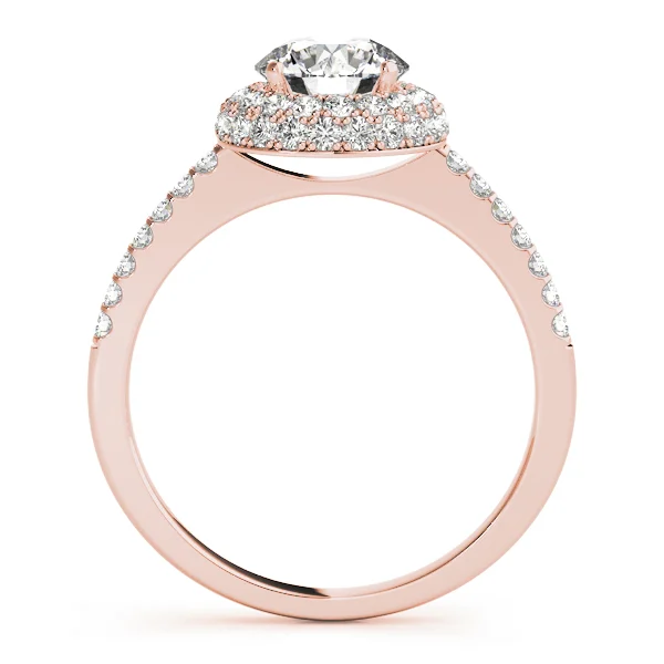 ENGAGEMENT RINGS HALO ROUND - Image 8
