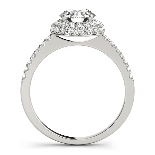 ENGAGEMENT RINGS HALO ROUND - Image 2