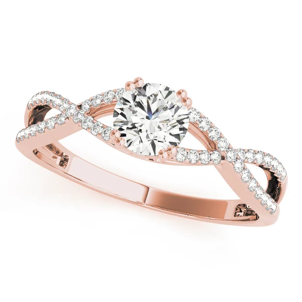 Twisting Round Engagement Ring - Image 7
