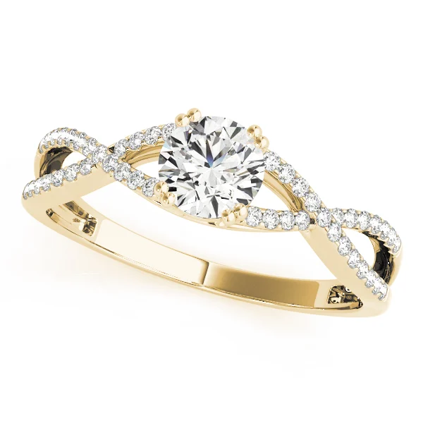 Twisting Round Engagement Ring - Image 4
