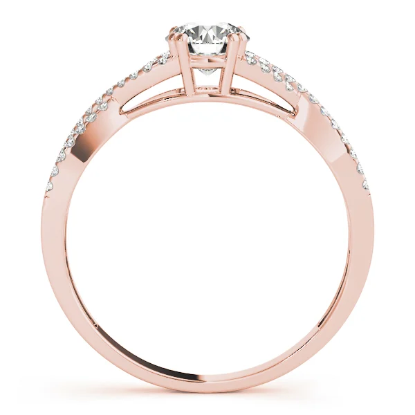 Twisting Round Engagement Ring - Image 8