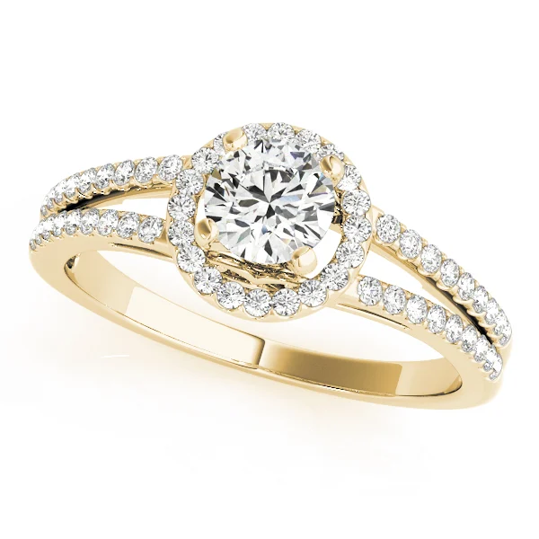 ENGAGEMENT RINGS HALO ROUND - Image 4