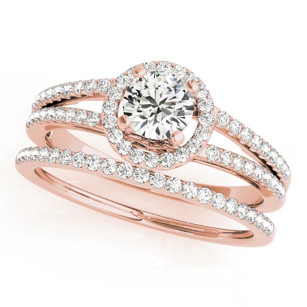 ENGAGEMENT RINGS HALO ROUND - Image 9