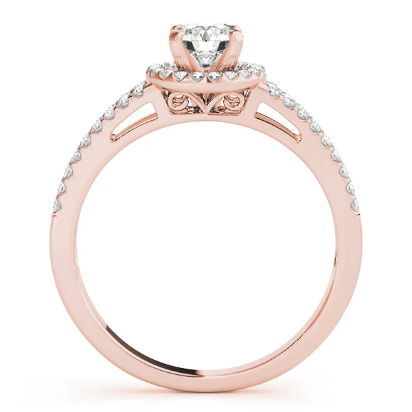 ENGAGEMENT RINGS HALO ROUND - Image 8