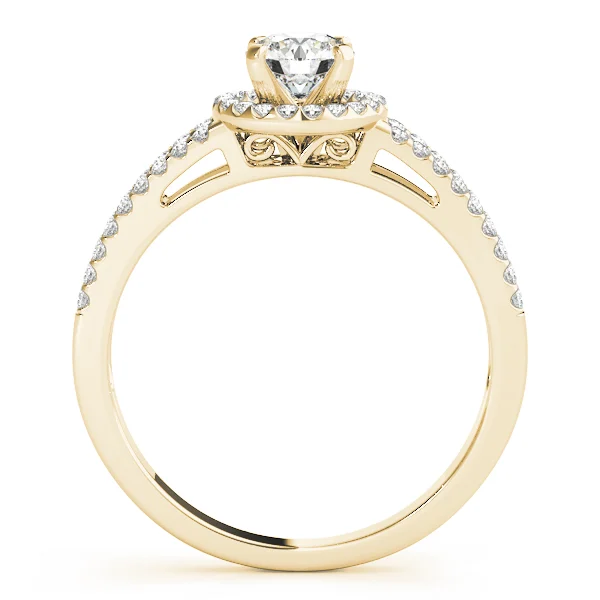 ENGAGEMENT RINGS HALO ROUND - Image 5