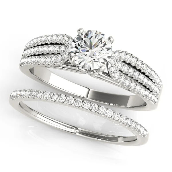 Multirow Engagement Rings - Image 3