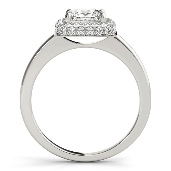 ENGAGEMENT RINGS HALO SQUARE & CUS - Image 2