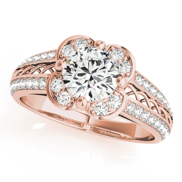 ENGAGEMENT RINGS HALO ROUND - Image 7
