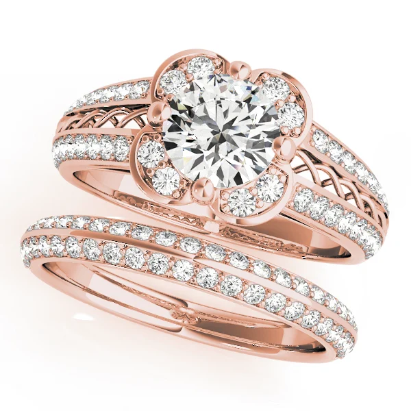 ENGAGEMENT RINGS HALO ROUND - Image 9