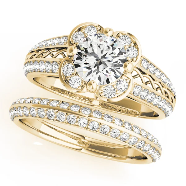 ENGAGEMENT RINGS HALO ROUND - Image 6