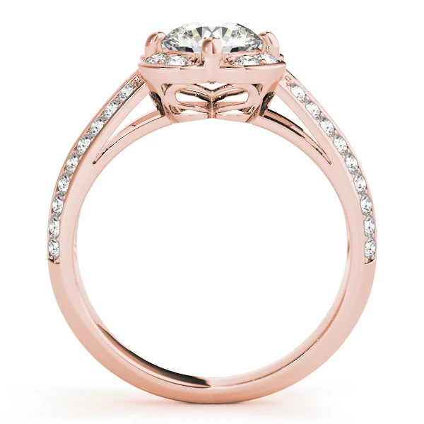 ENGAGEMENT RINGS HALO ROUND - Image 8