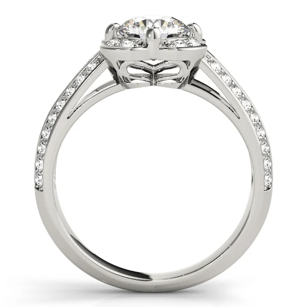 ENGAGEMENT RINGS HALO ROUND - Image 2