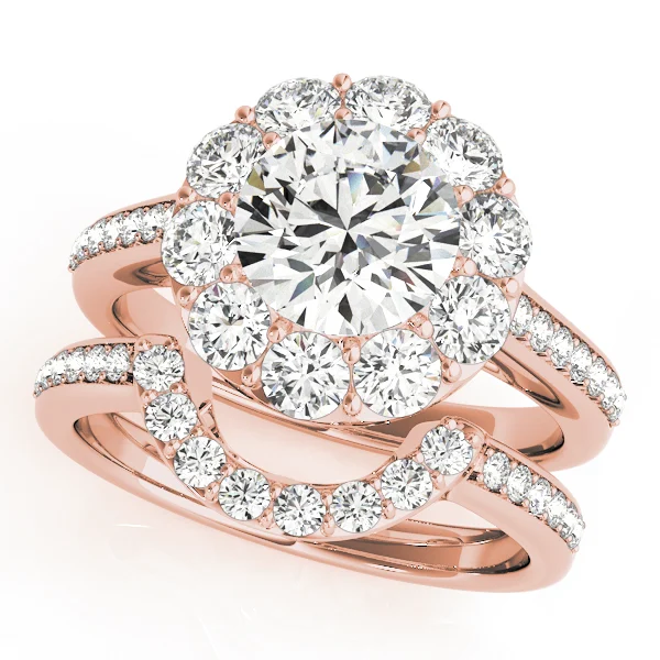 ENGAGEMENT RINGS HALO ROUND - Image 9