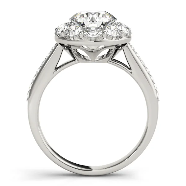 ENGAGEMENT RINGS HALO ROUND - Image 2
