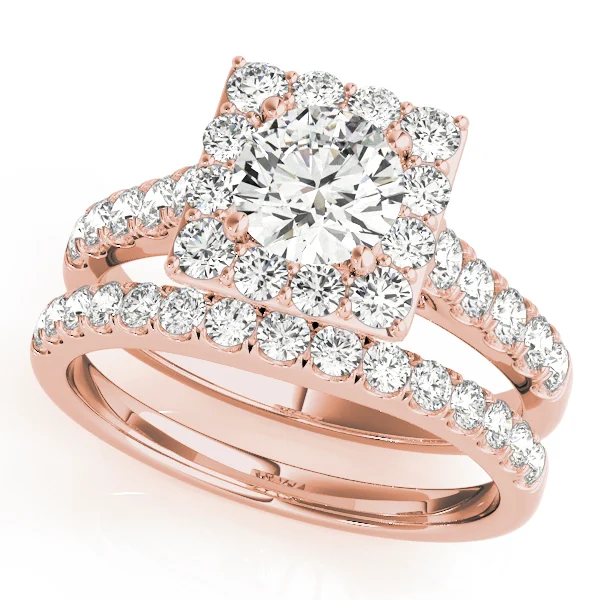 ENGAGEMENT RINGS HALO ROUND - Image 9