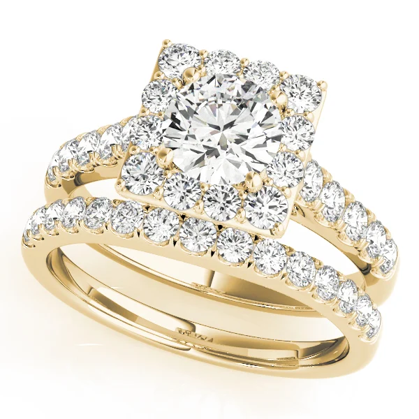 ENGAGEMENT RINGS HALO ROUND - Image 6