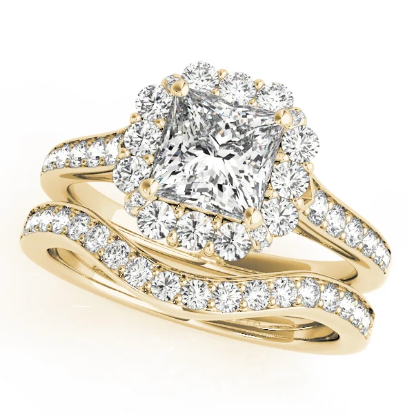 ENGAGEMENT RINGS HALO SQUARE & CUS - Image 6