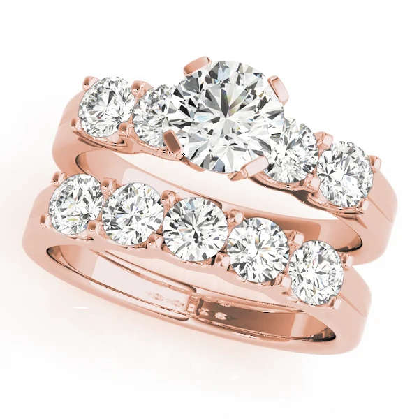 Single Row U-Prong Engagement Ring - Image 9