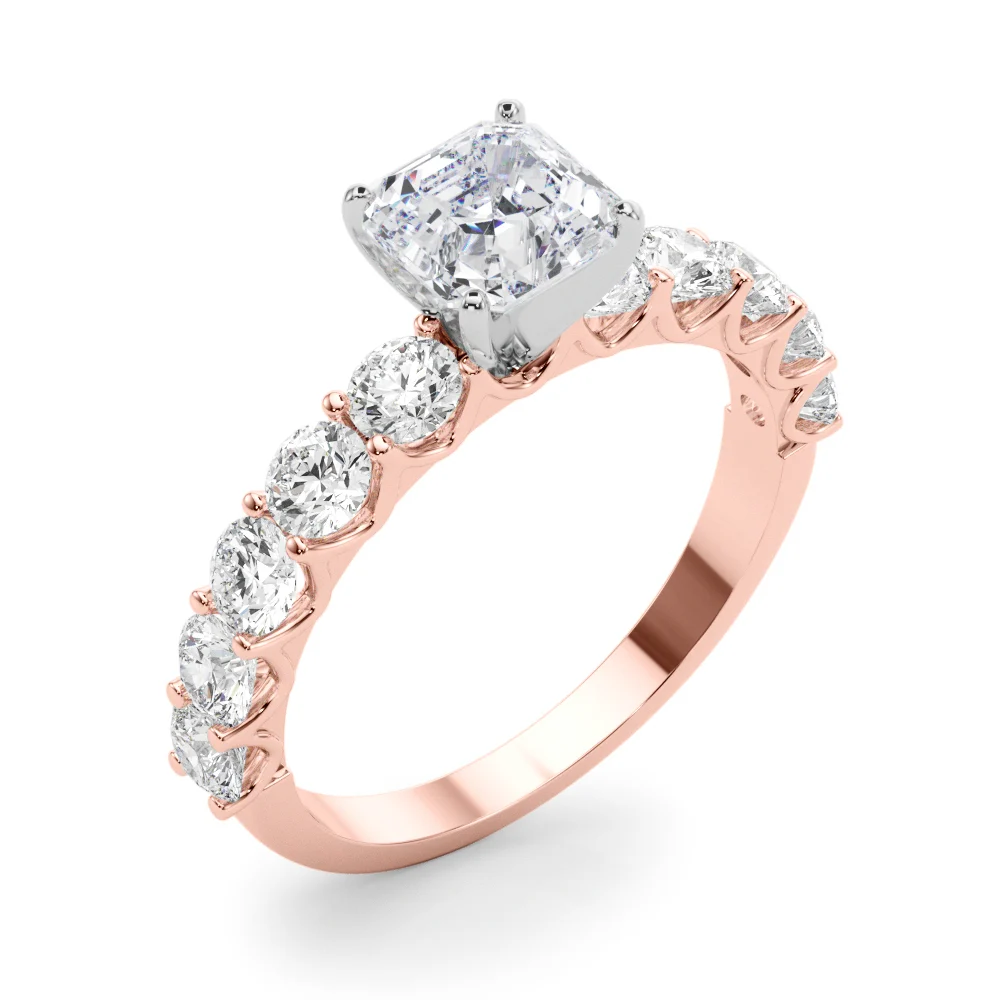 Single Row Diamond Engagement Ring - Image 108