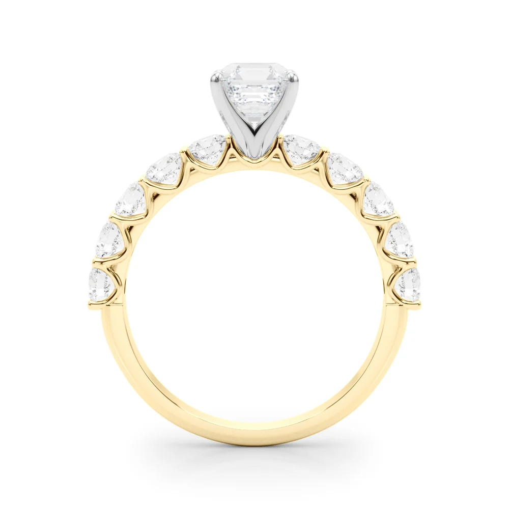 Single Row Diamond Engagement Ring - Image 102
