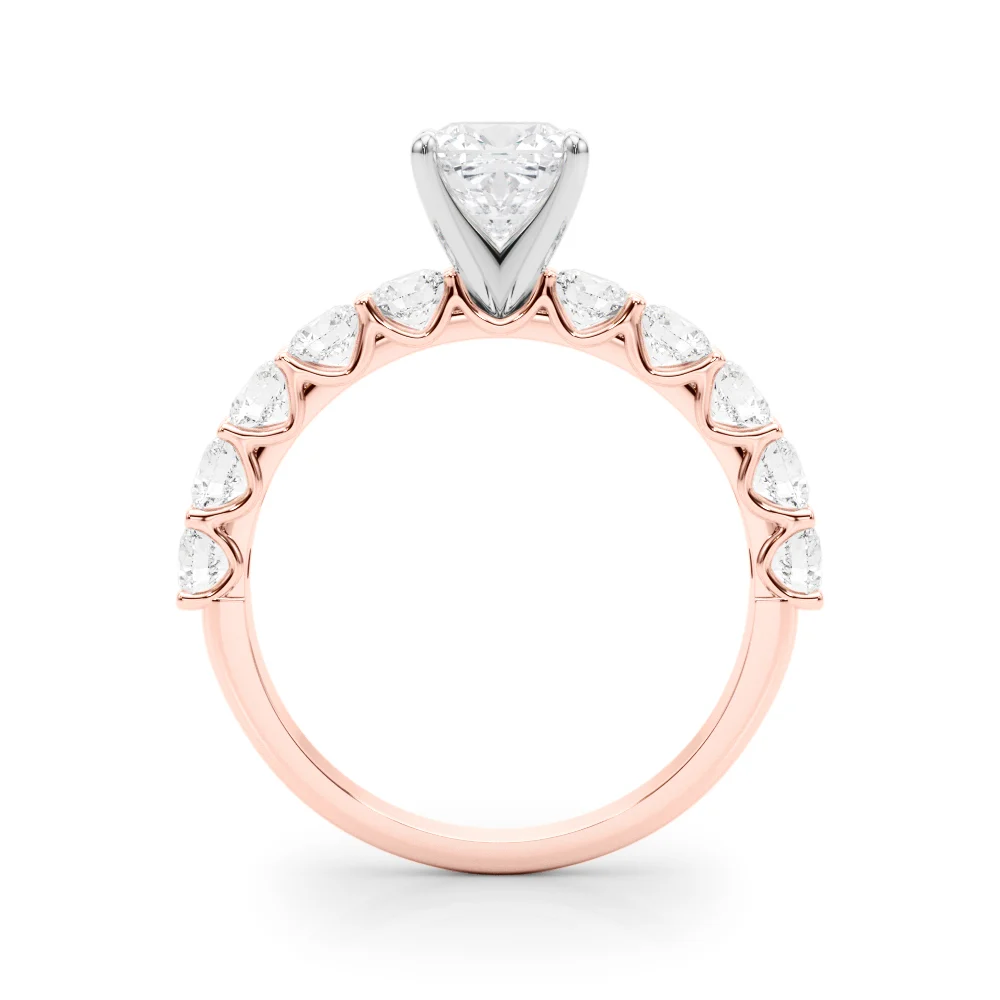 Single Row Diamond Engagement Ring - Image 58