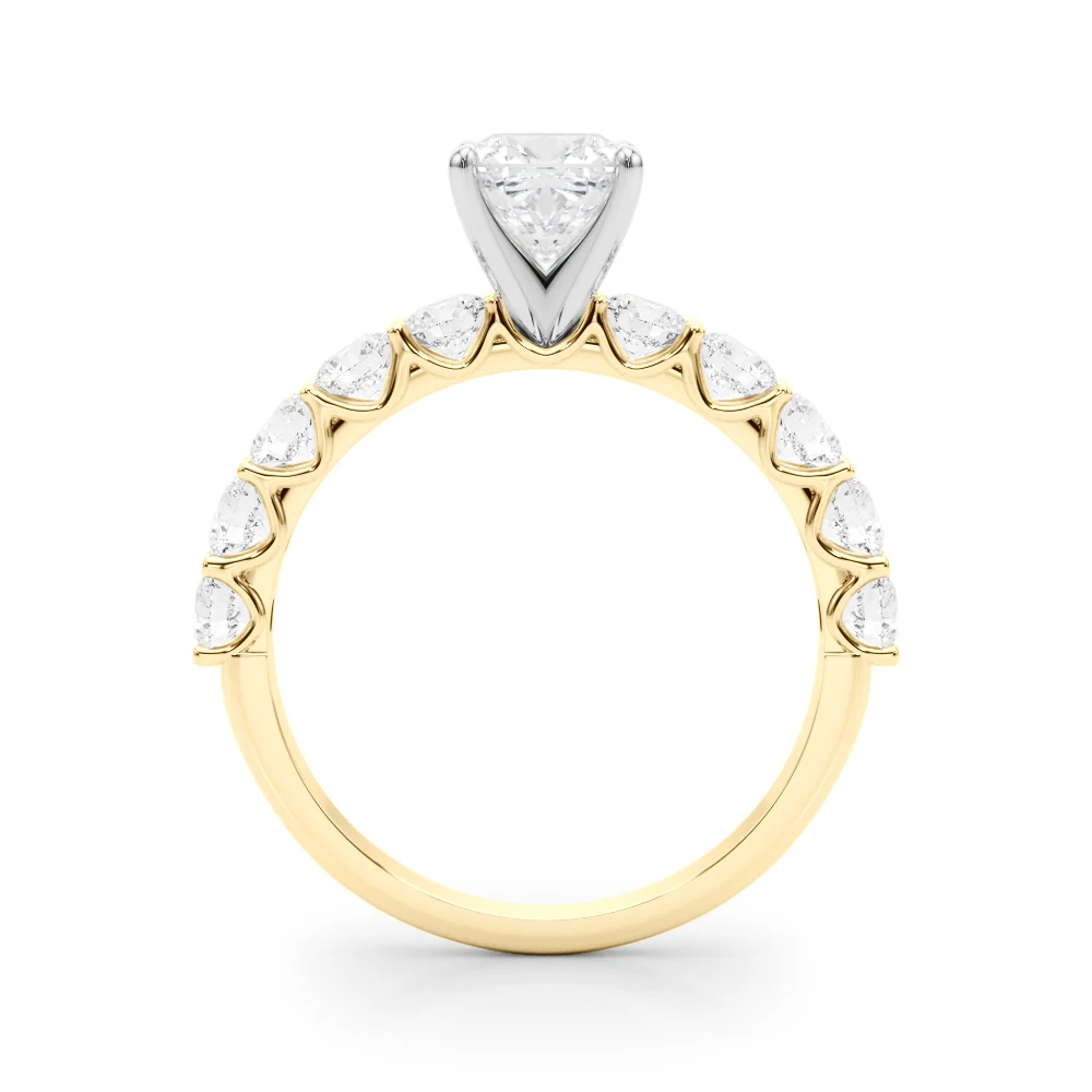 Single Row Diamond Engagement Ring - Image 54