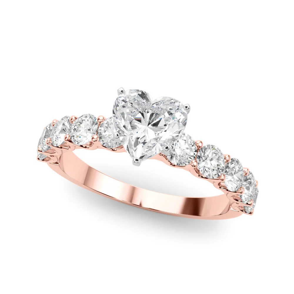 Single Row Diamond Engagement Ring - Image 117