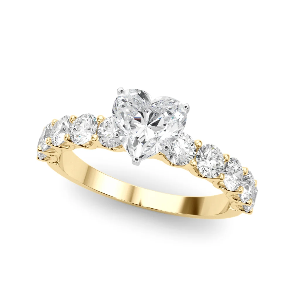 Single Row Diamond Engagement Ring - Image 113