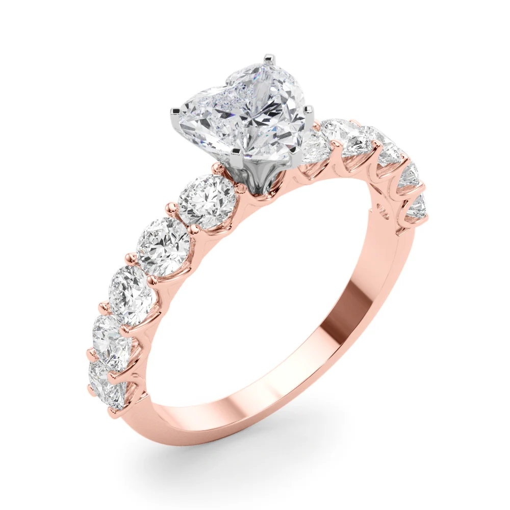 Single Row Diamond Engagement Ring - Image 120