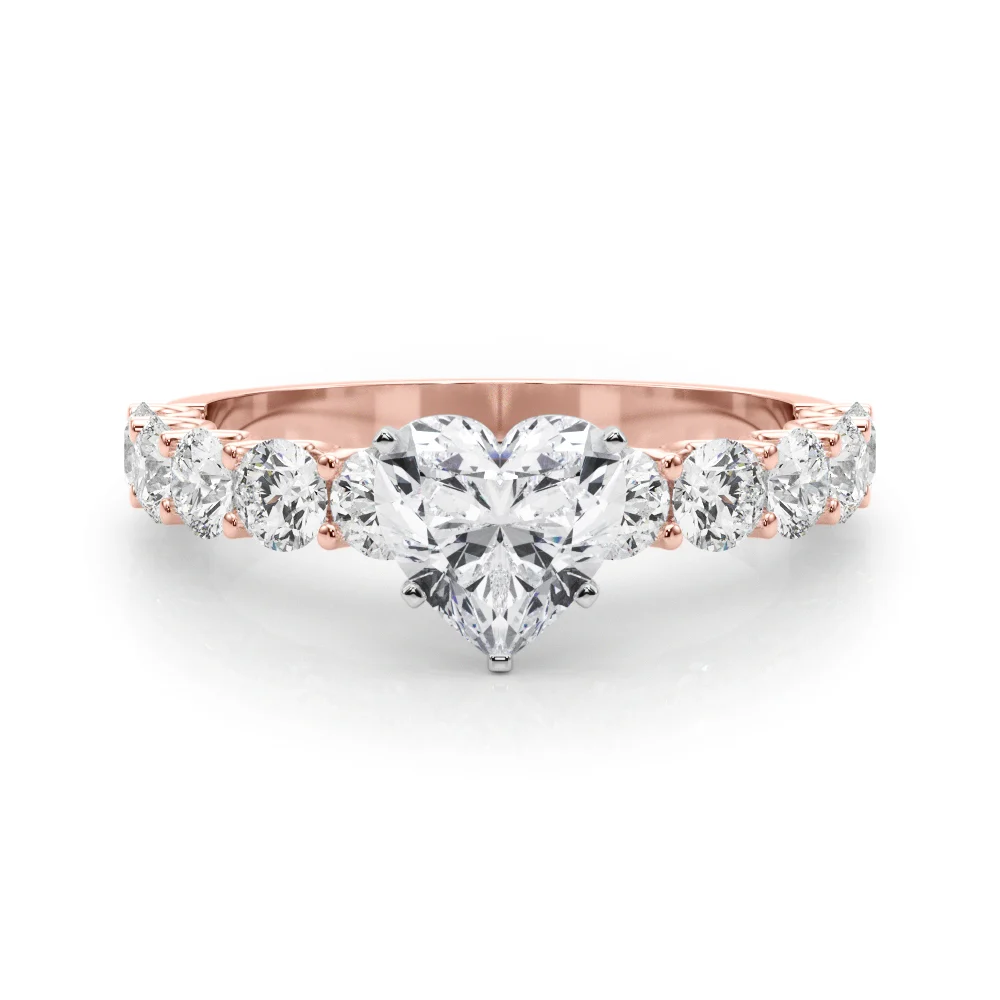 Single Row Diamond Engagement Ring - Image 119