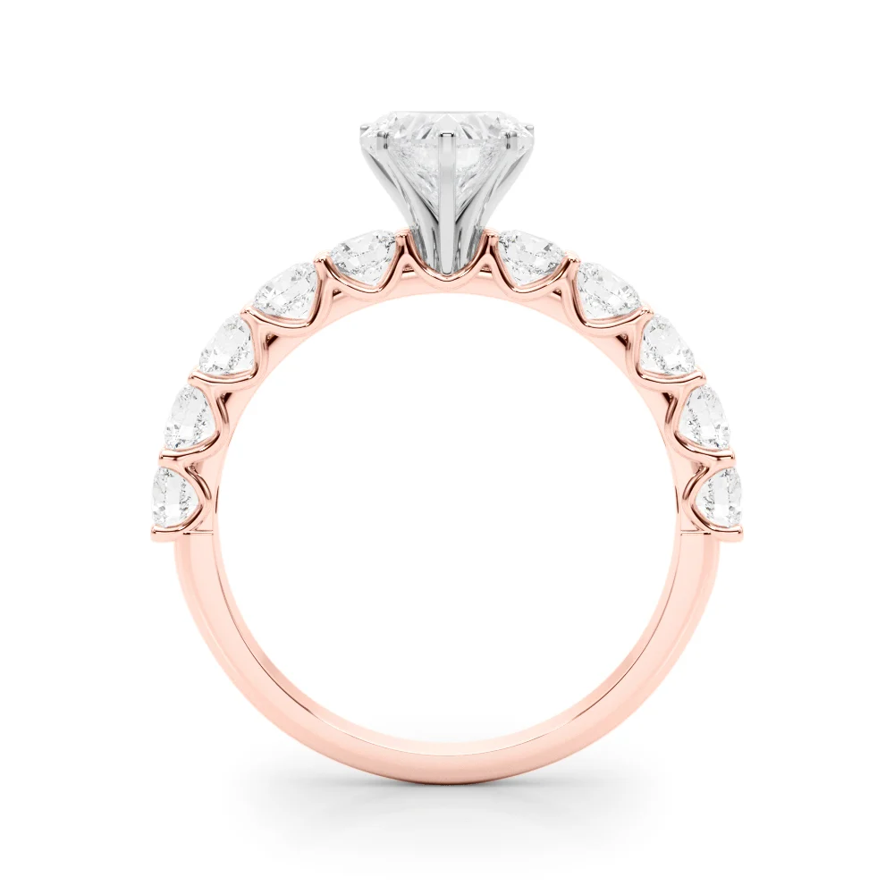 Single Row Diamond Engagement Ring - Image 118