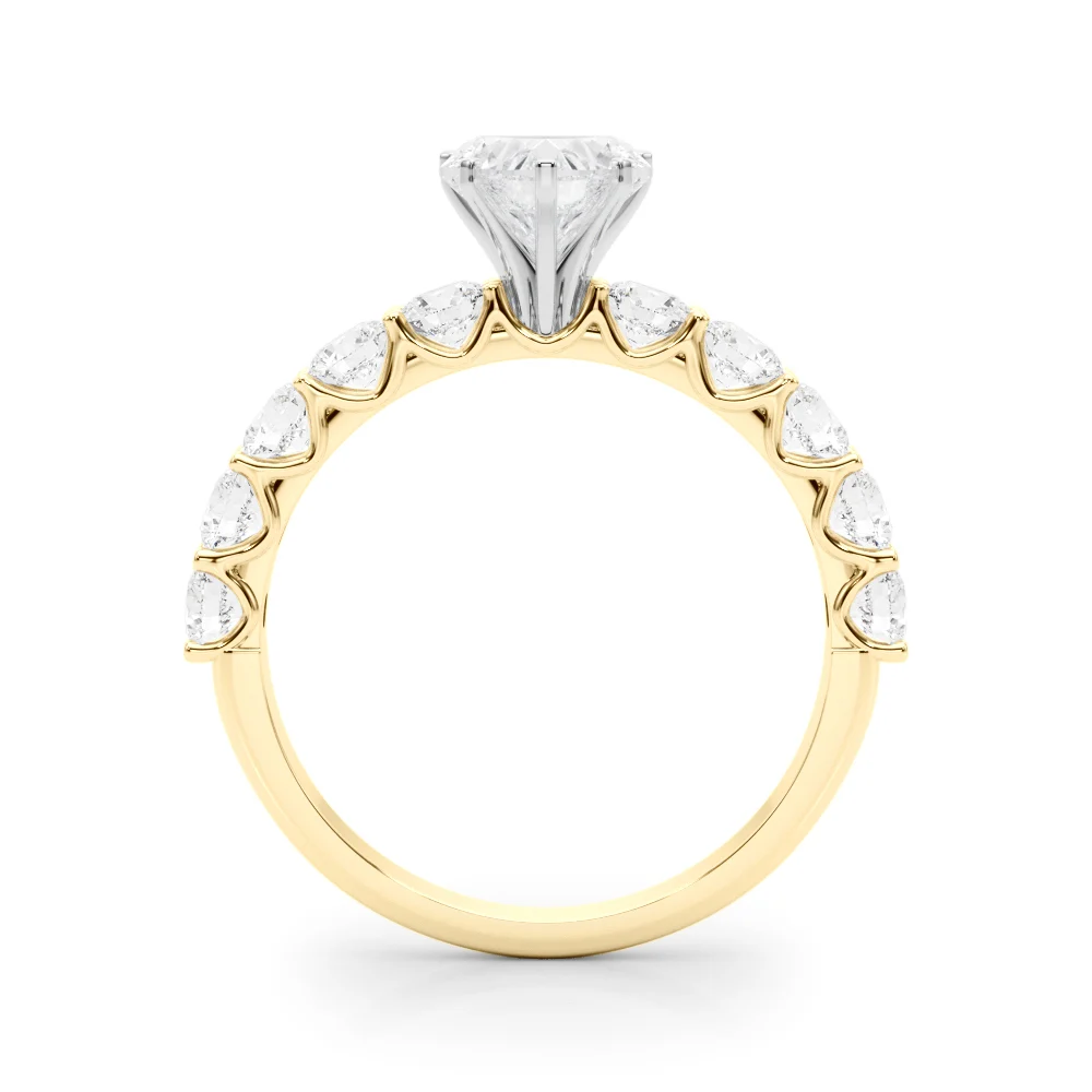Single Row Diamond Engagement Ring - Image 114