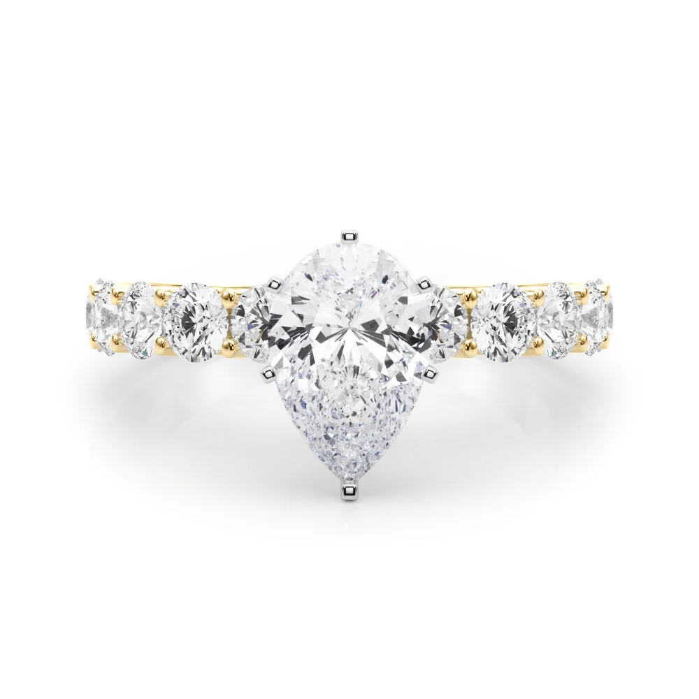 Single Row Diamond Engagement Ring - Image 79