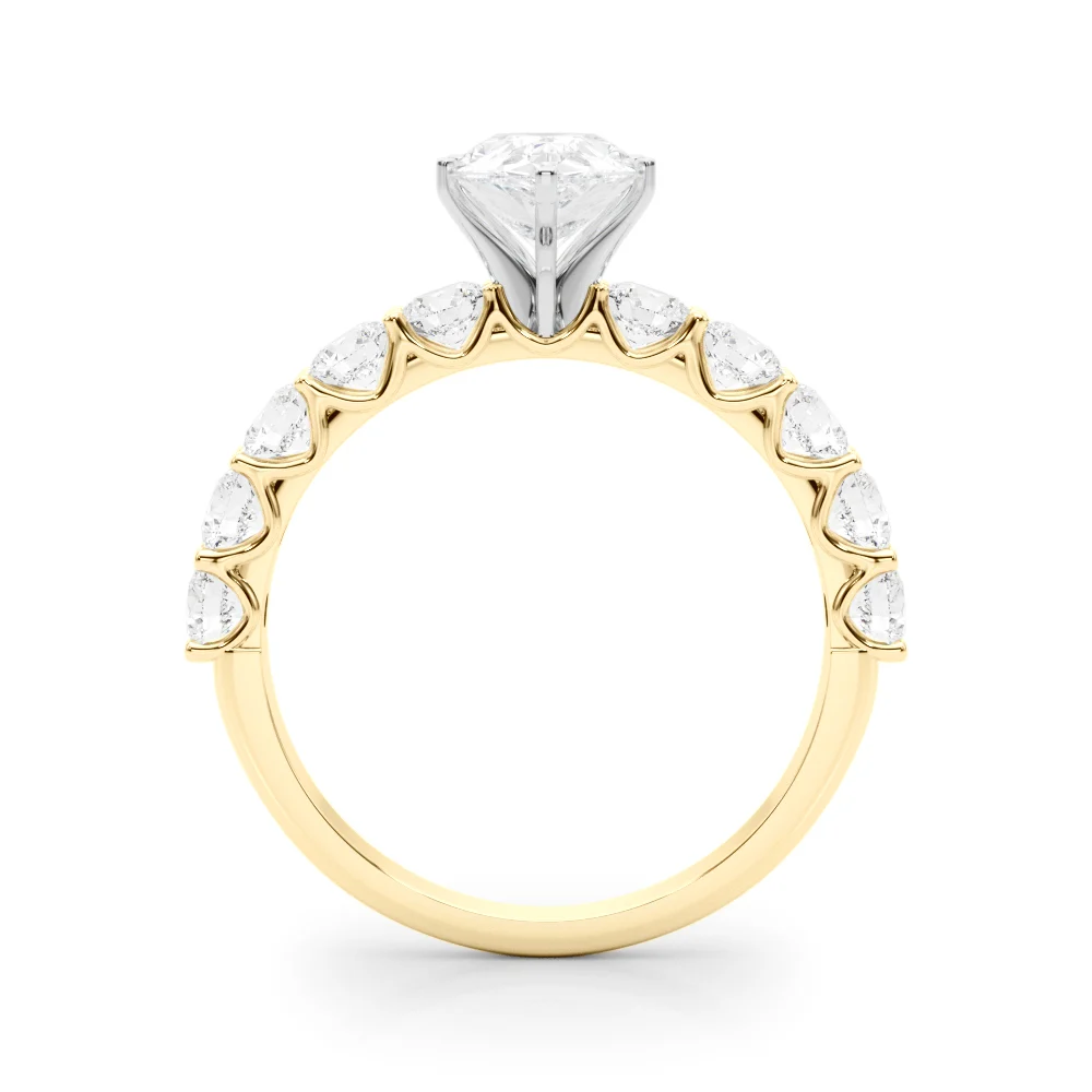 Single Row Diamond Engagement Ring - Image 78