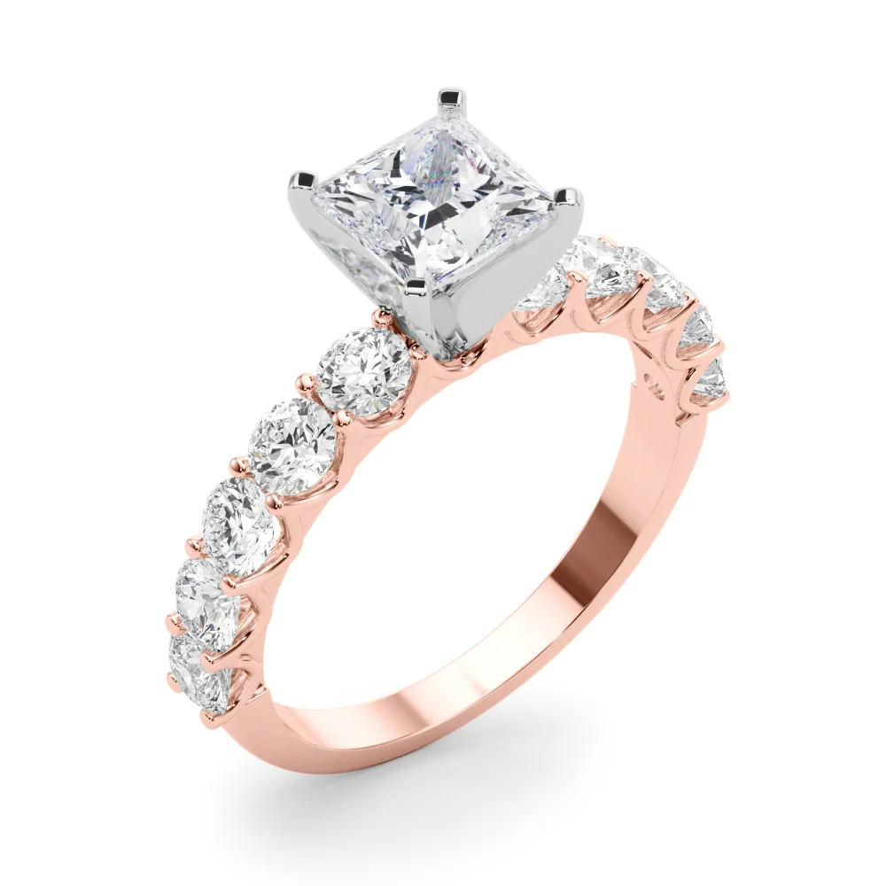 Single Row Diamond Engagement Ring - Image 72