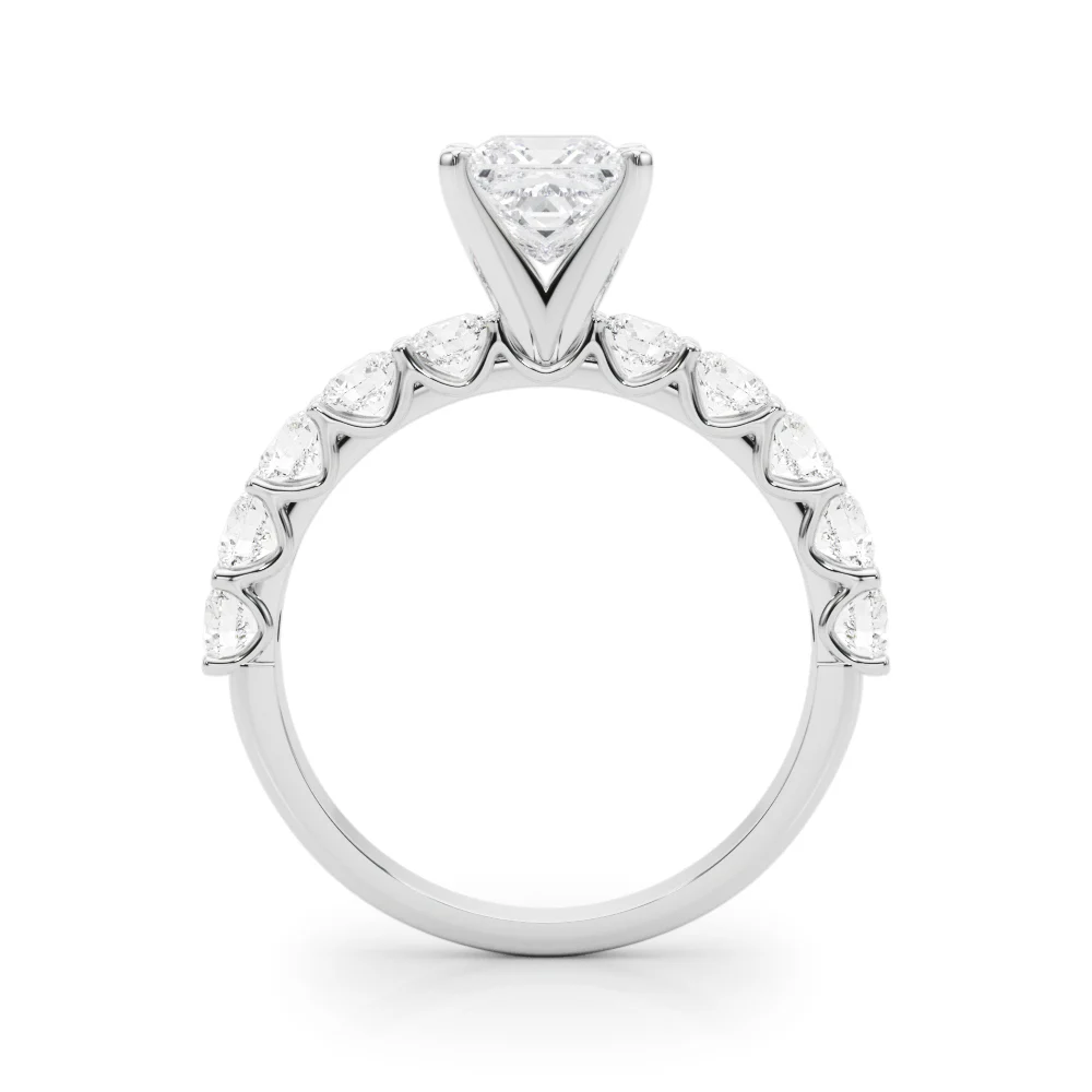 Single Row Diamond Engagement Ring - Image 62