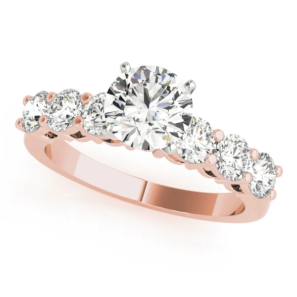 Shared Prong Engagement Ring - Image 7
