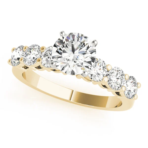 Shared Prong Engagement Ring - Image 4