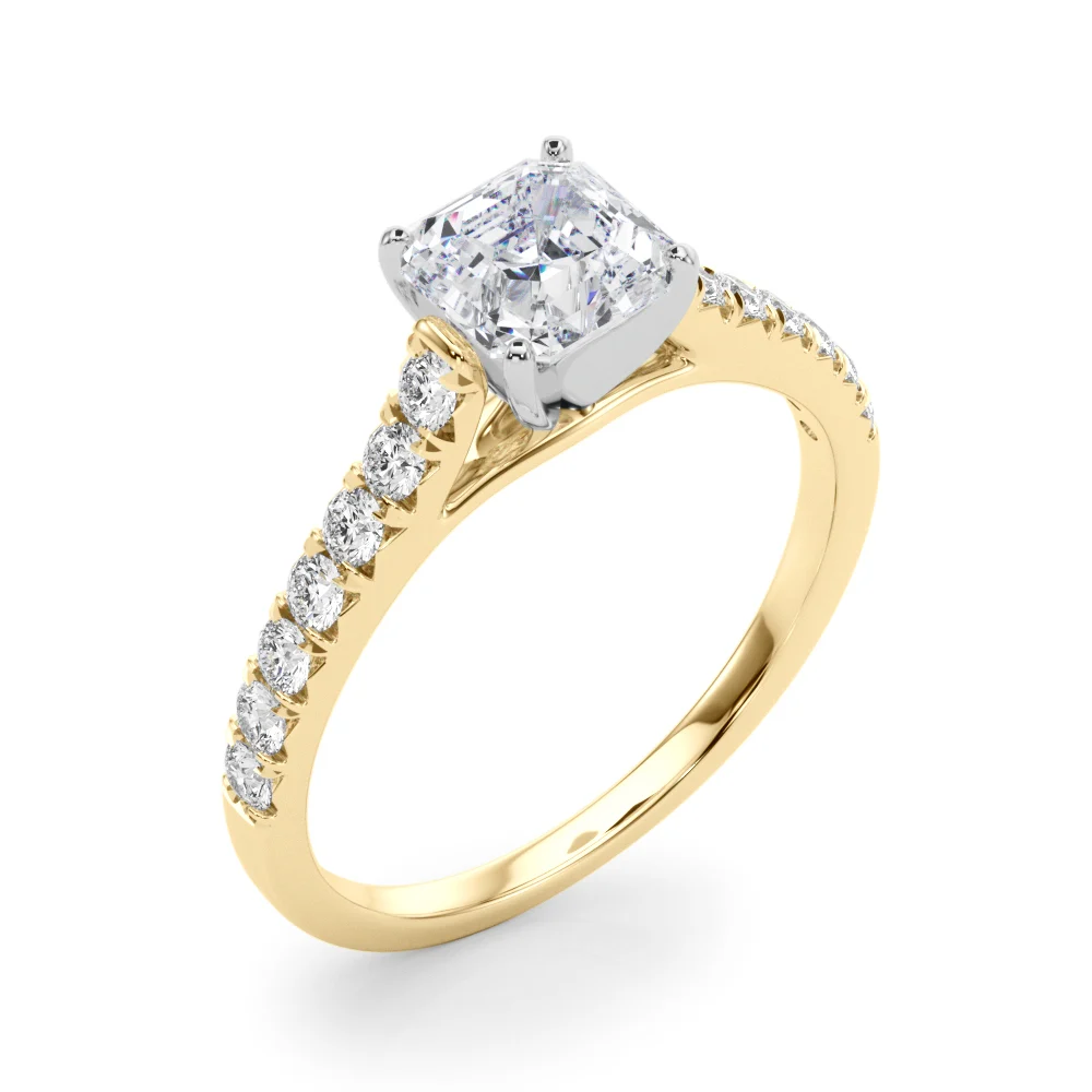 Cathedral Split-Prong Engagement Ring - Image 125