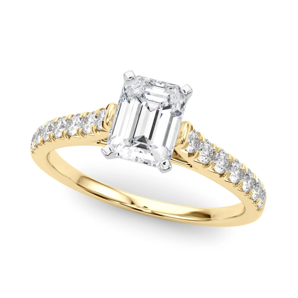 Cathedral Split-Prong Engagement Ring - Image 21