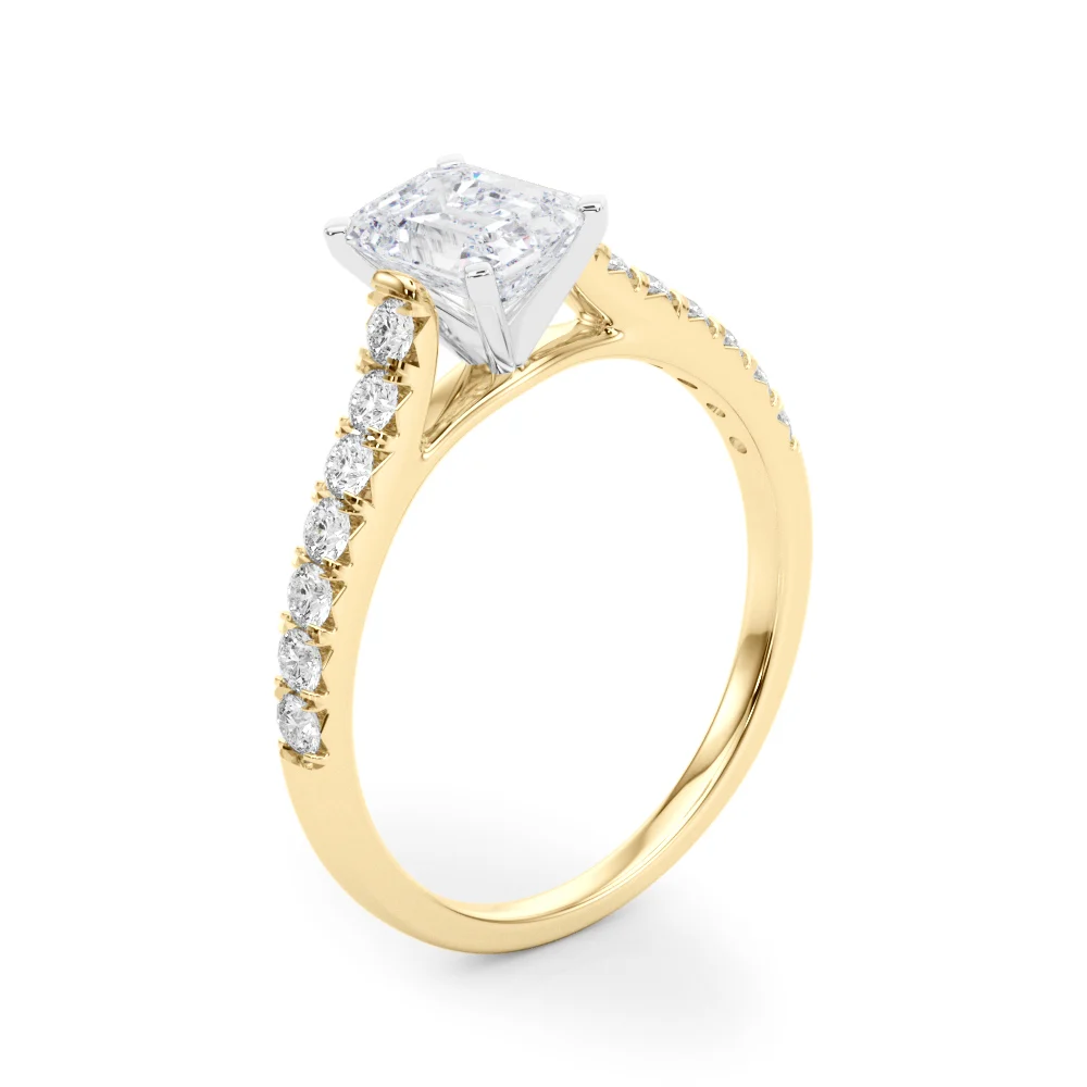 Cathedral Split-Prong Engagement Ring - Image 25