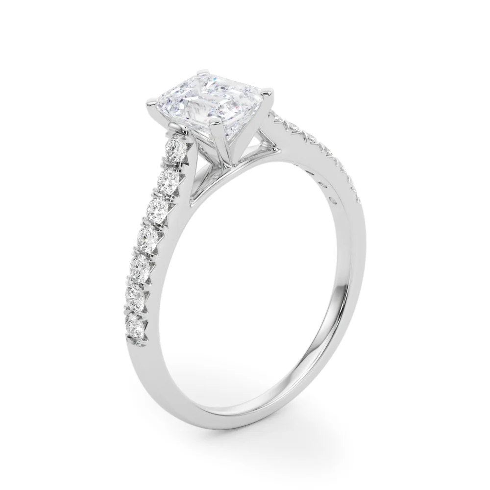 Cathedral Split-Prong Engagement Ring - Image 20