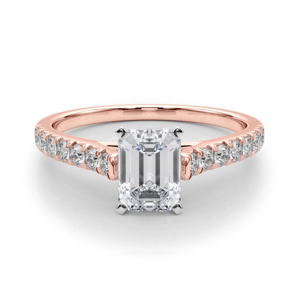 Cathedral Split-Prong Engagement Ring - Image 28