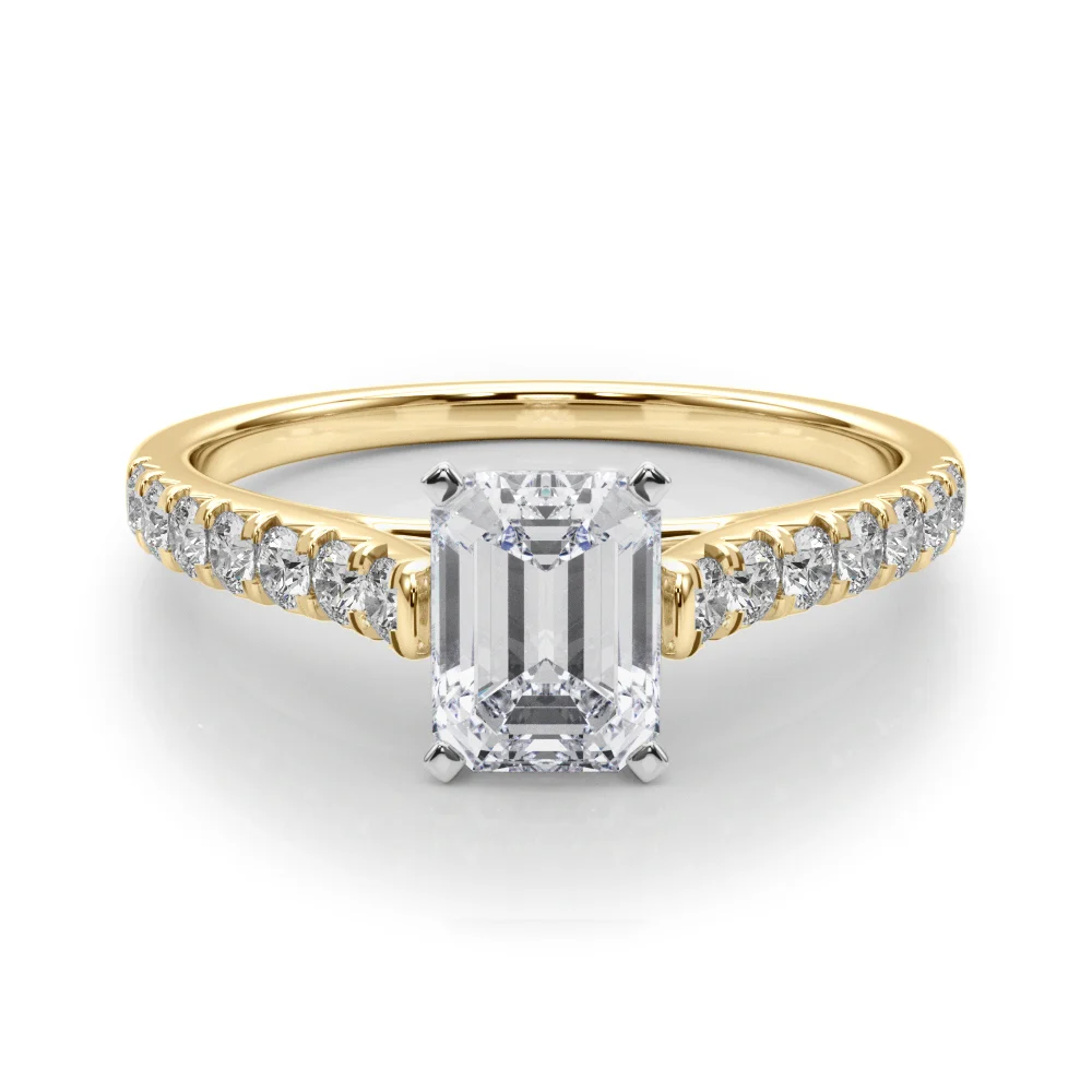 Cathedral Split-Prong Engagement Ring - Image 23