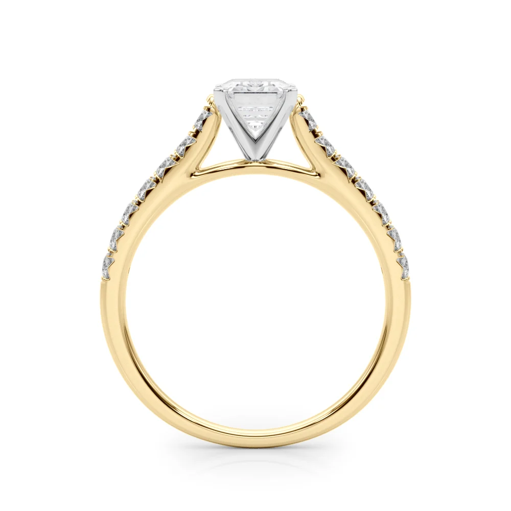 Cathedral Split-Prong Engagement Ring - Image 22